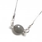 Sapphire Necklace; Gemstone Necklace;Sterling Silver Necklace Delicate Necklace Silver Jewelry 20