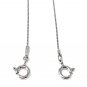 Sapphire Necklace; Gemstone Necklace;Sterling Silver Necklace Delicate Necklace Silver Jewelry 20
