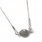 Sapphire Necklace; Gemstone Necklace;Sterling Silver Necklace Delicate Necklace Silver Jewelry 20