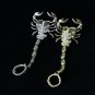 Scorpion Diamond Gold Plated Alloy Stretch Ring gold