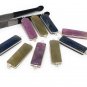 Silver Gemstone Bar Connectors; Natural Sapphire BriolettJewelry Findings 36.5mmX10mm 1 Pc Yellow