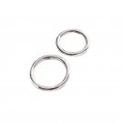 Simple Round 925 Sterling Silver Ring