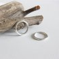 Simple Round 925 Sterling Silver Ring