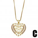 Special Necklace Design For Mom Festival Holiday Gift Women Necklaces With Word Mom D