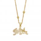 Special Necklace Design For Mom Festival Holiday Gift Women Necklaces With Word Mom E