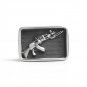Stainless Steel AK-47 Gun Signet Ring - SCR4078