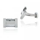 Stainless Steel Cable Design Men's Cufflinks CL10969