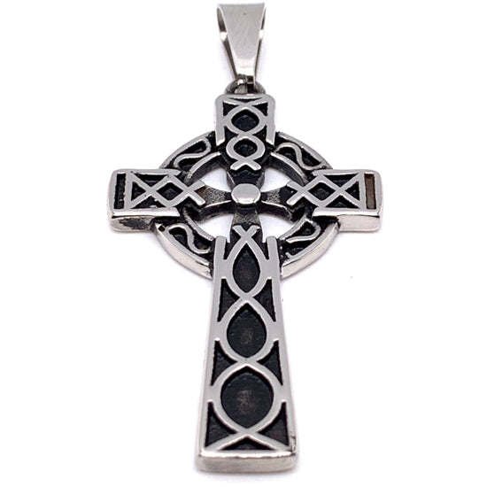 Stainless Steel Celtic Cross Pendant - PDC9008 Default Title
