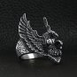 Stainless Steel Flying Eagle Ring - SCR3050