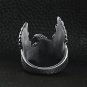 Stainless Steel Flying Eagle Ring - SCR3050
