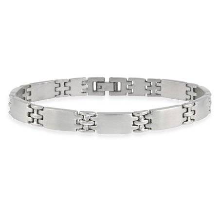 Stainless Steel Interlocking Men's Link Bracelet BST10994