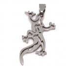 Stainless Steel Tribal Lizard Pendant - PDK0205 Default Title