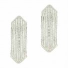 Sterling Silver .925 Chain Dangle Long Earrings E9689