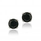 Sterling Silver 1.2ct Sapphire Stud Earrings, 5mm E12010S