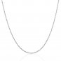 Sterling Silver 1.4mm Diamond Cut Rope Style Chain