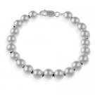 Sterling Silver 8mm Beaded Bracelet B10922-7.5