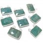 Sterling Silver Amazonite GemWholesale Jewelry Findings Bulk Amazonite Charms 1 Pc A) 13mm X 15mm