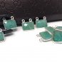 Sterling Silver Amazonite GemWholesale Jewelry Findings Bulk Amazonite Charms 1 Pc A) 13mm X 15mm