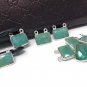 Sterling Silver Amazonite GemWholesale Jewelry Findings Bulk Amazonite Charms 1 Pc B) 12mm X 13mm