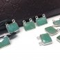 Sterling Silver Amazonite GemWholesale Jewelry Findings Bulk Amazonite Charms 1 Pc B) 12mm X 13mm