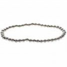 Sterling Silver Beaded Stretch Bracelet B6031