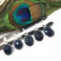 Sterling Silver Blue Sapphire PeDIY Jewelry Making Birthstone Pendant Gifts for Her Default Title