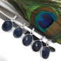 Sterling Silver Blue Sapphire PeDIY Jewelry Making Birthstone Pendant Gifts for Her Default Title