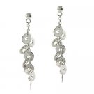 Sterling Silver Cascade Dangle Earrings E4606