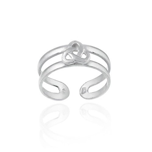 Sterling Silver Celtic Trinity Knot Toe Ring TR9229