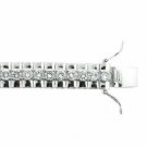 Sterling Silver CZ Silver Watch-Link Bracelet B4583-7