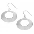 Sterling Silver Disc Dangle Earrings E10217