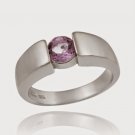 Sterling Silver Genuine Amethyst Ring R143-9
