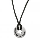 Sterling Silver Inspirational 'Dream' Pendant P10693