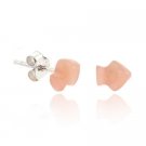 Sterling Silver Pink Arrow Mini Stud Earrings E9590DPK