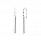 Sterling Silver Polished Bar Earrings Sterling Silver