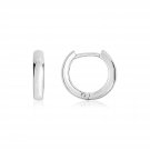 Sterling Silver Polished Hoop Earrings Sterling Silver