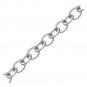 Sterling Silver Rhodium Plated Fancy Charm Bracelet