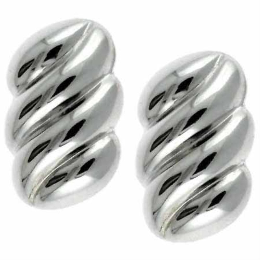 Sterling Silver San Marco Design Earrings E5096