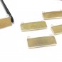 Sterling Silver Sapphire Gemstone Bar ConnectorJewelry Supplies Jewelry Findings 36.5mmX10mm Blue