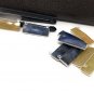 Sterling Silver Sapphire Gemstone Bar ConnectorJewelry Supplies Jewelry Findings 36.5mmX10mm Blue