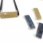 Sterling Silver Sapphire Gemstone Bar ConnectJewelry Supplies Jewelry Findings 36.5mmX10mm Yellow