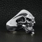 Sterling Silver Screaming Skull Ring - SSR0011