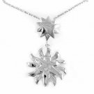 Sterling Silver Sun & Star Pendant 2423