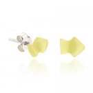 Sterling Silver Yellow Arrow Stud Children's Earrings E9590Y