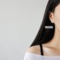 Students Round Mini Geometry Circle 925 Sterling Silver Hoop Earrings Large Earrings