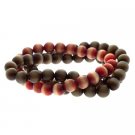 Three Strand Cats Eye Bead Strech Bracelet S9911