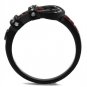 TK1334J - IP Black(Ion Plating) Stainless Steel Ring with Top Grade Crystal in Multi Color