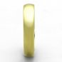 TK1375G - IP Gold(Ion Plating) Stainless Steel Ring with No Stone