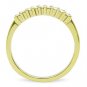TK1390 - IP Gold(Ion Plating) Stainless Steel Ring with Top Grade Crystal in Clear