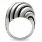 TK148 - High polished (no plating) Stainless Steel Ring with No Stone